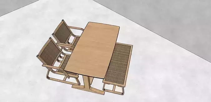 Simple Dining Table