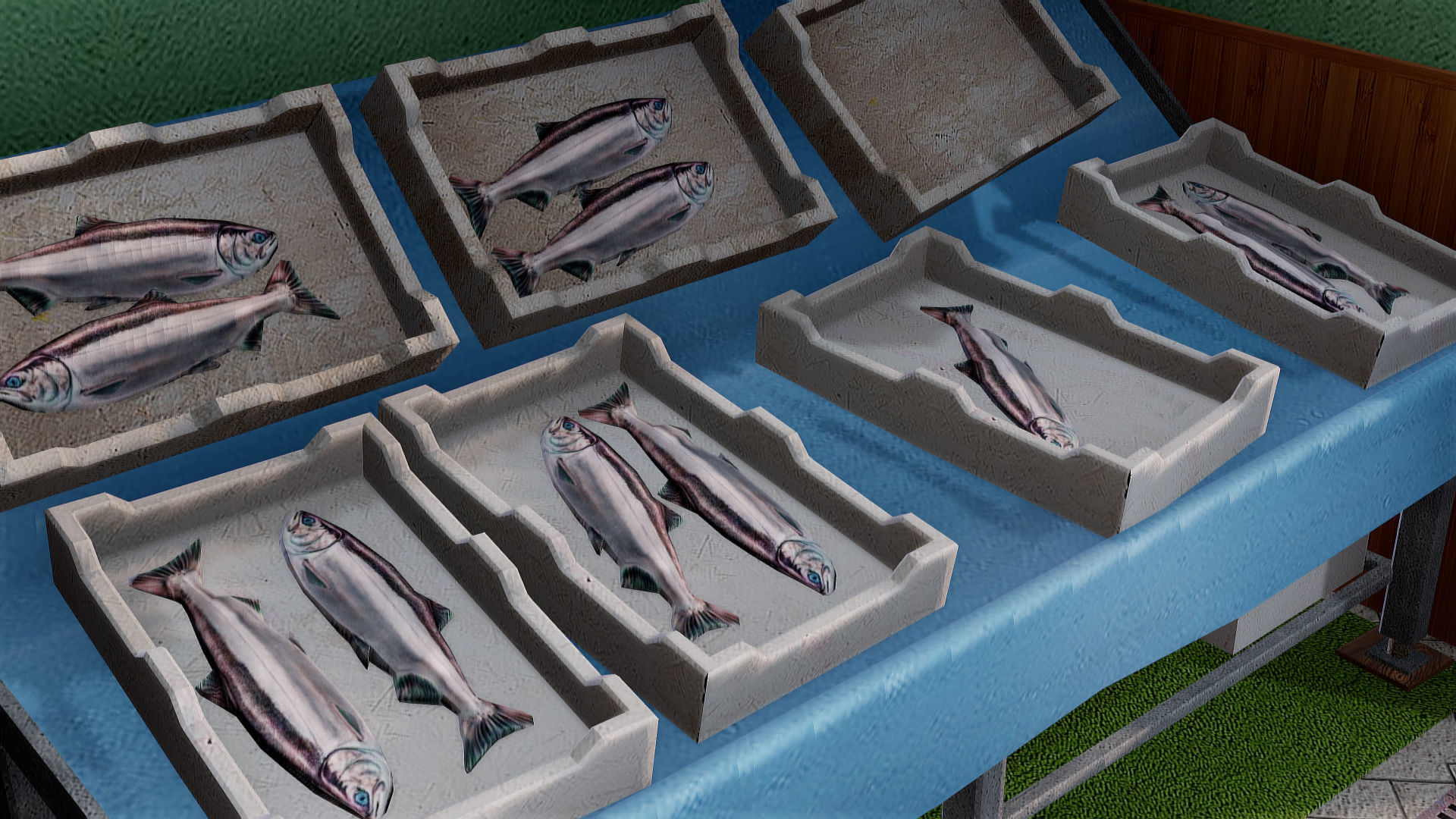 Tokyo Fishmonger Low-poly 3D model_5