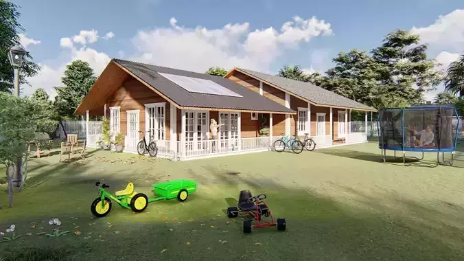 Country Side House - Farm feel 3D model