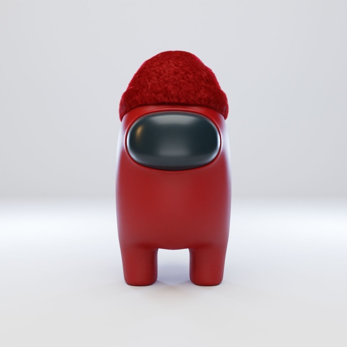 Among Us Beanie Character 3D model_1