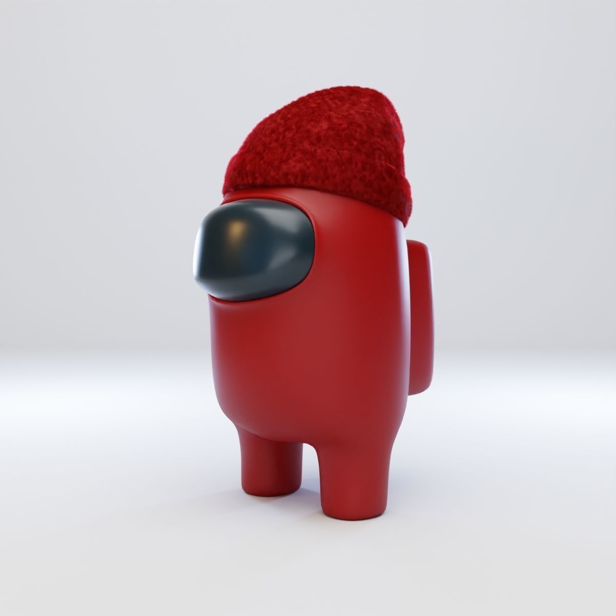 Among Us Beanie Character 3D model_2