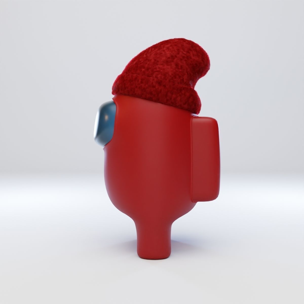 Among Us Beanie Character 3D model_3