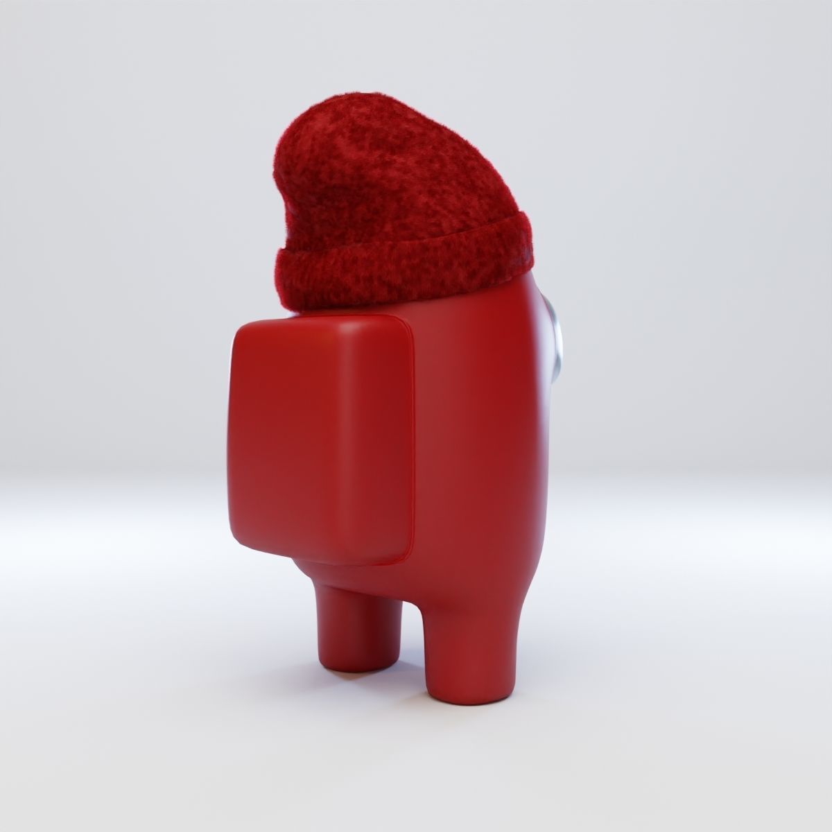 Among Us Beanie Character 3D model_6