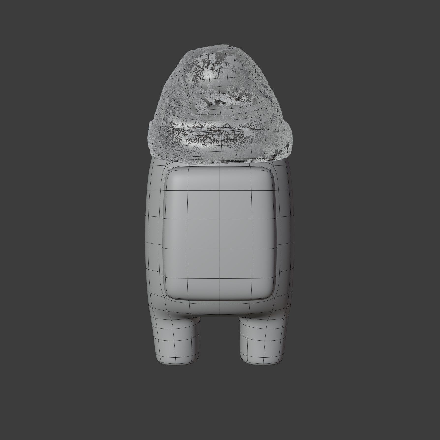 Among Us Beanie Character 3D model_13