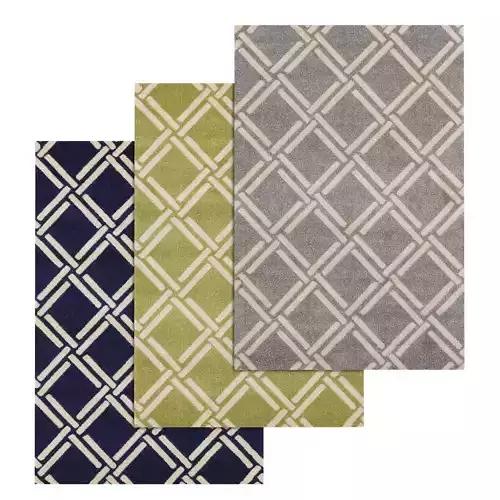 Rug Set 1873 3D model