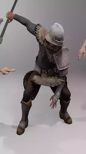 characters man in jeans and vest