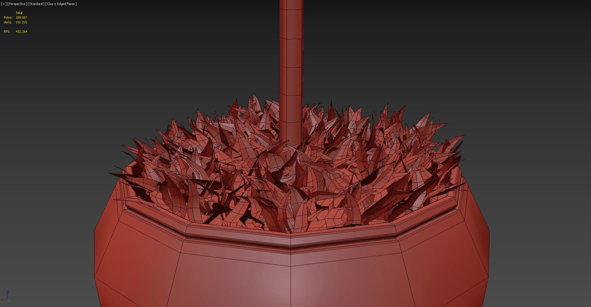 Restoration Hardware christmas decorative set 3D model_10