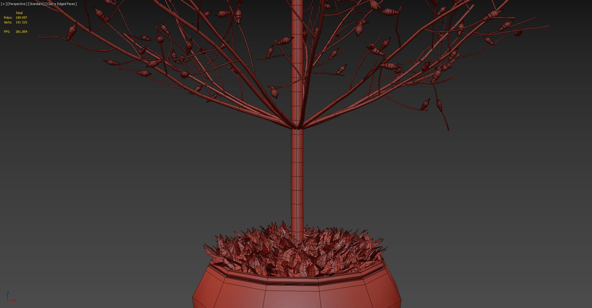 Restoration Hardware christmas decorative set 3D model_7