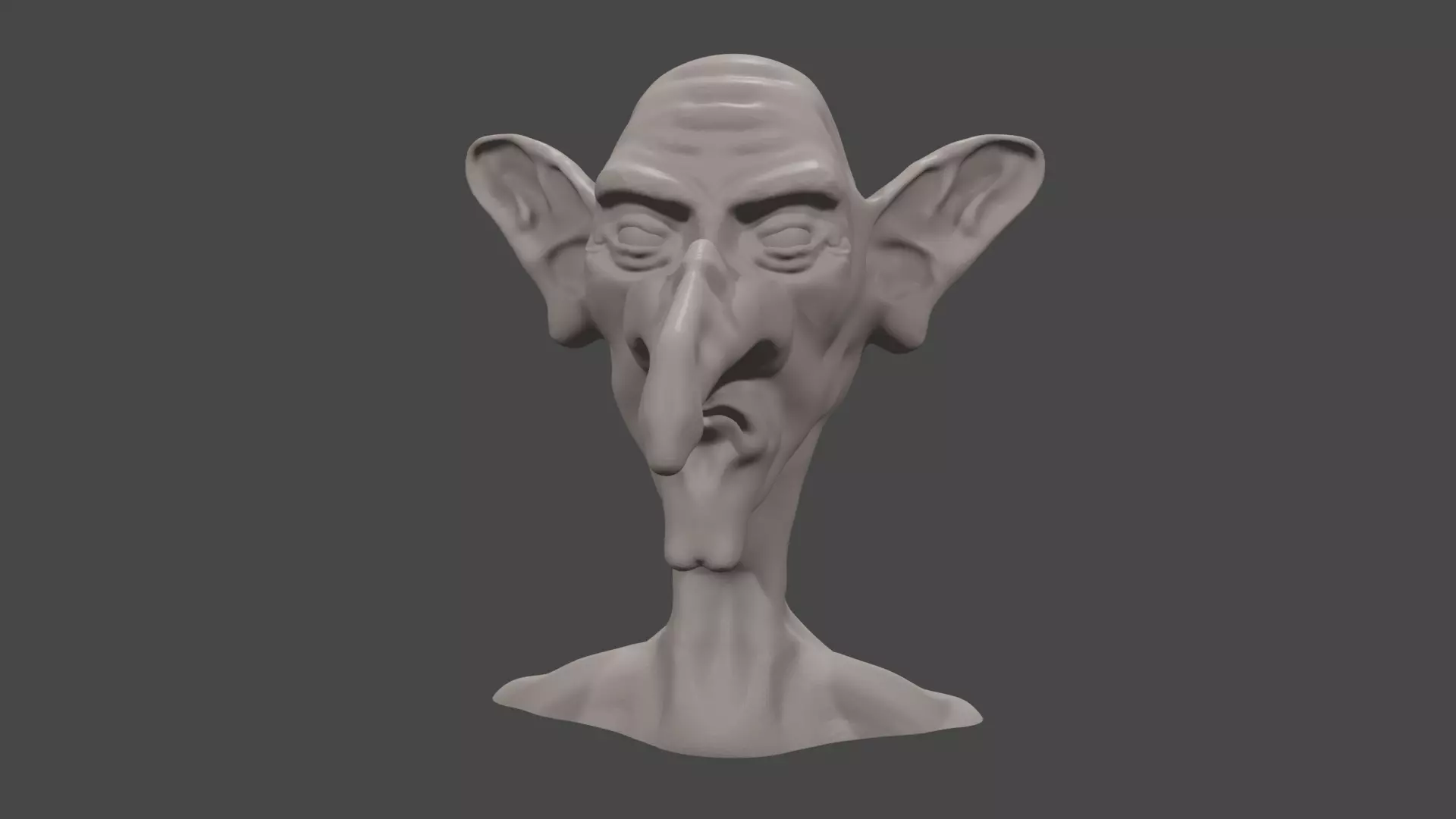 Joseph - the Grumpy 3D print model_0