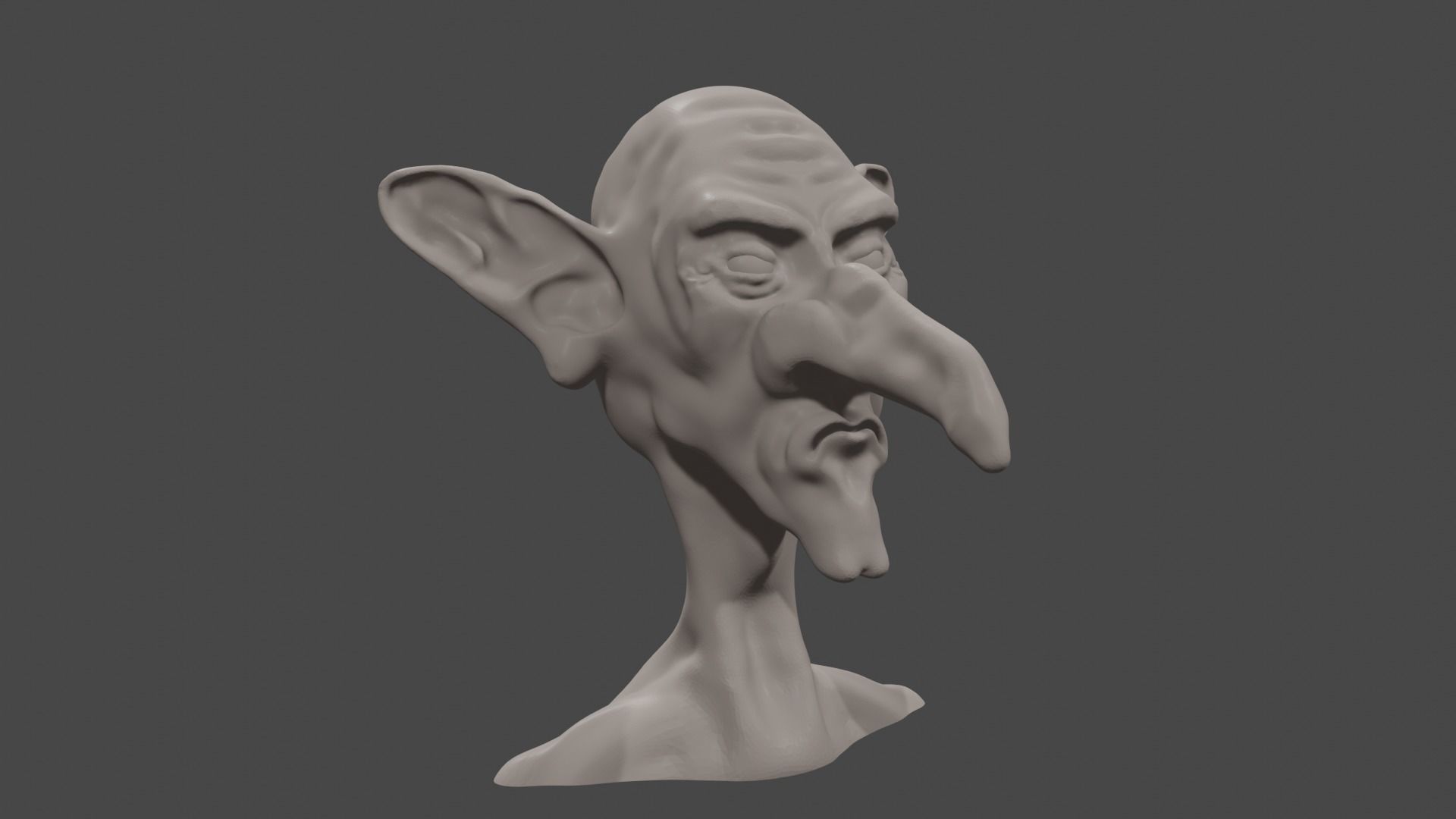 Joseph - the Grumpy 3D print model_2