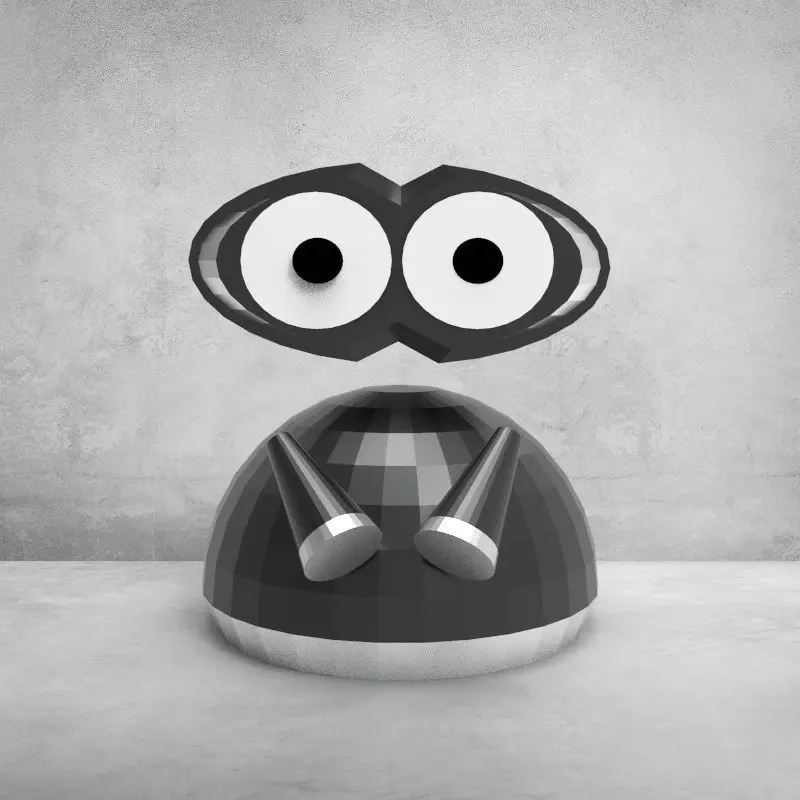 Character - ROBO Free low-poly 3D model