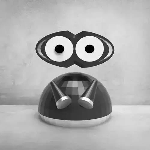 Character - ROBO Free low-poly 3D model