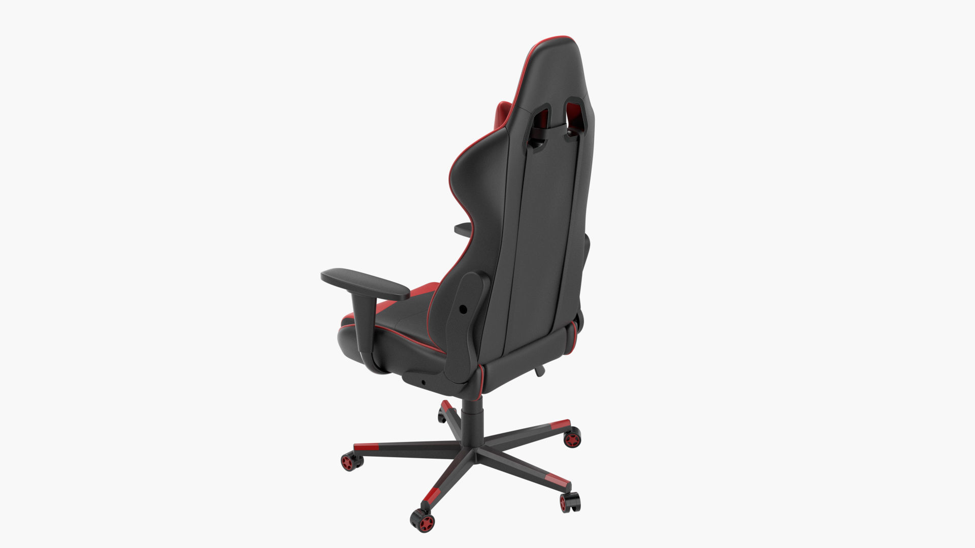 Gaming Chair PBR Low-poly 3D model_6