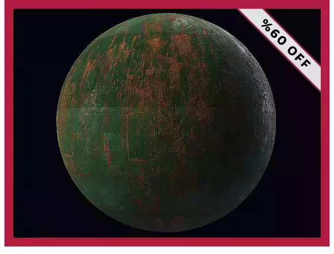 Metal Metallic Steel Seamless PBR Texture Pack Material Bundle