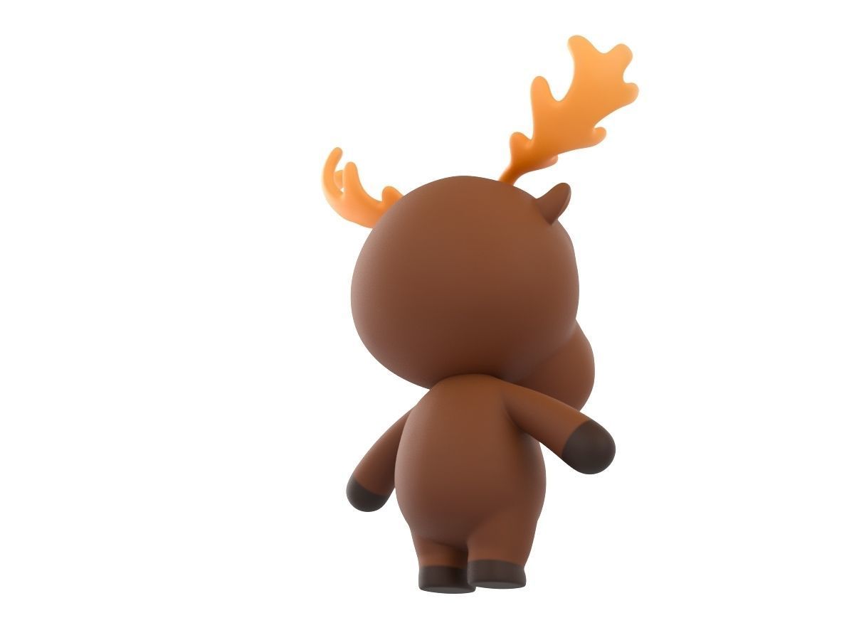 Character034 Moose 3D model_4