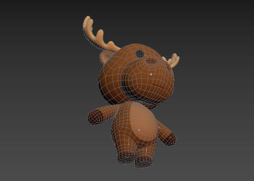 Character034 Moose 3D model_13