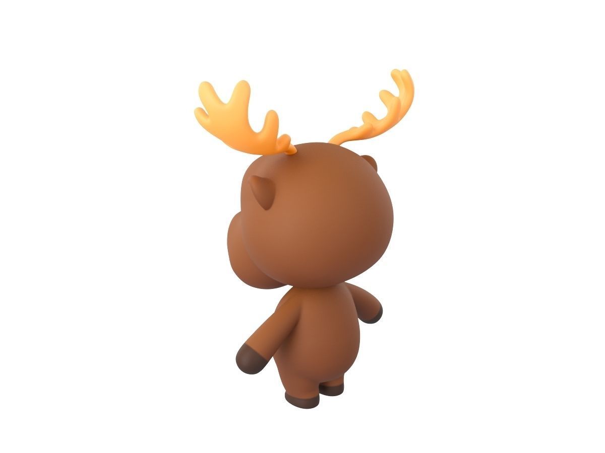 Character034 Moose 3D model_6