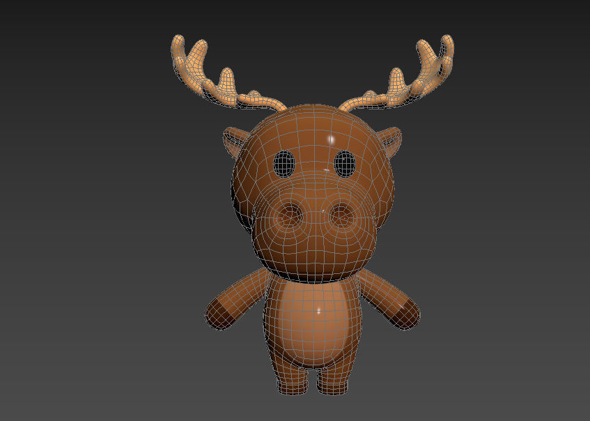 Character034 Moose 3D model_12
