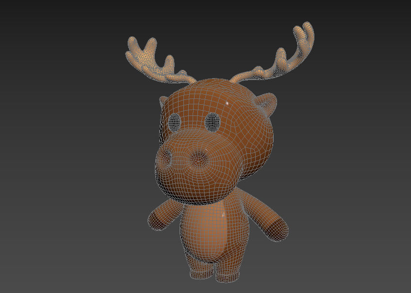 Character034 Moose 3D model_11