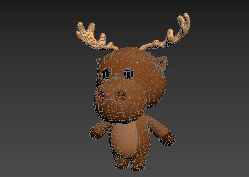 Character034 Moose 3D model_10