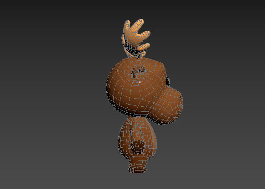 Character034 Moose 3D model_14