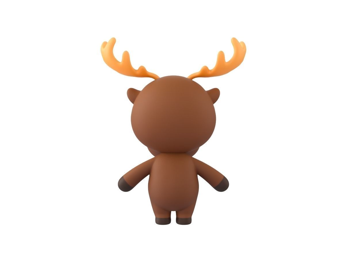 Character034 Moose 3D model_5