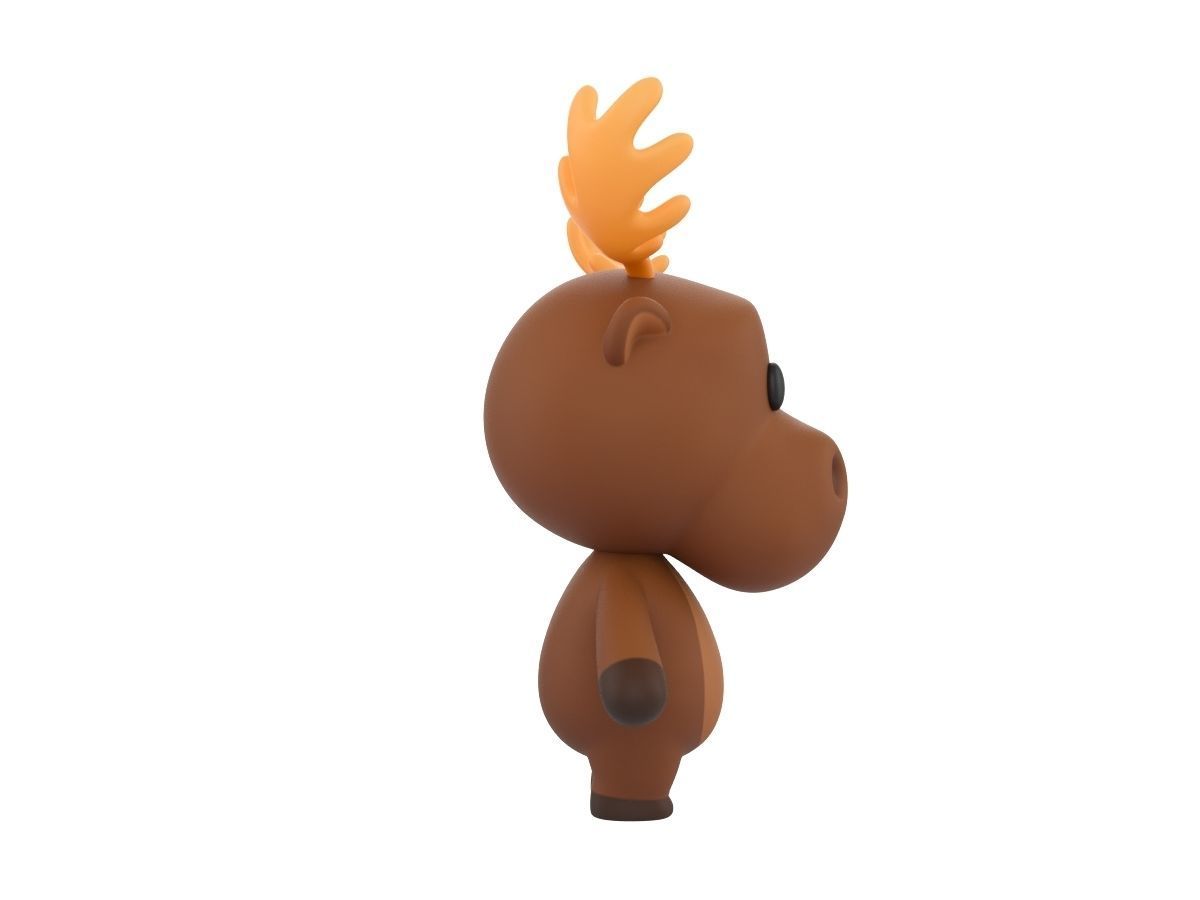 Character034 Moose 3D model_3