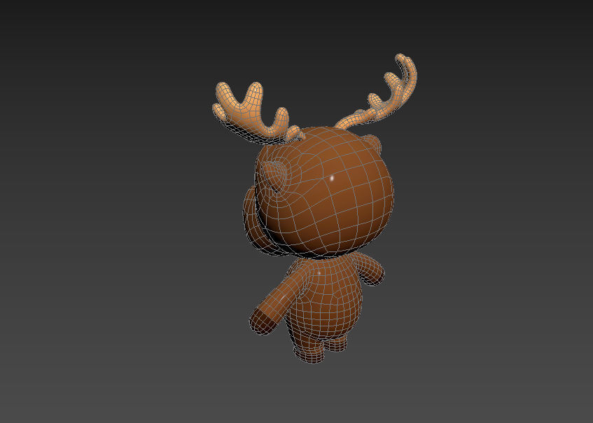 Character034 Moose 3D model_17