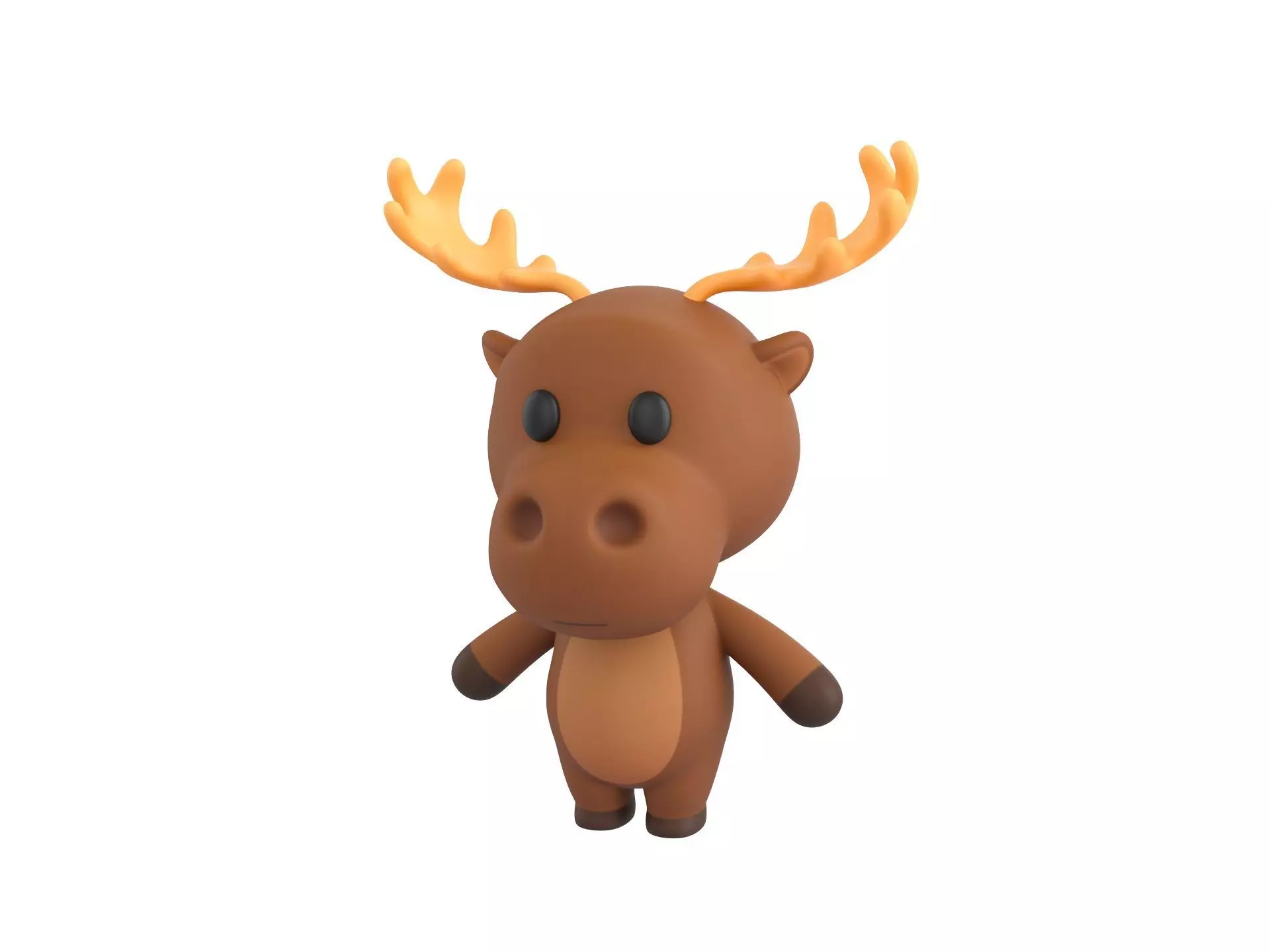 Character034 Moose 3D model_0
