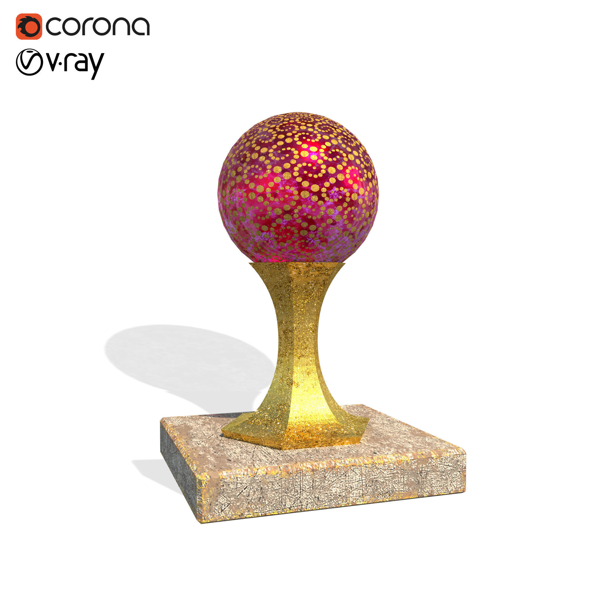 Decorative set vol 2 Free 3D model_5