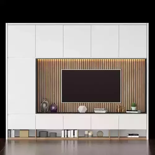 tv stand 018 3D model