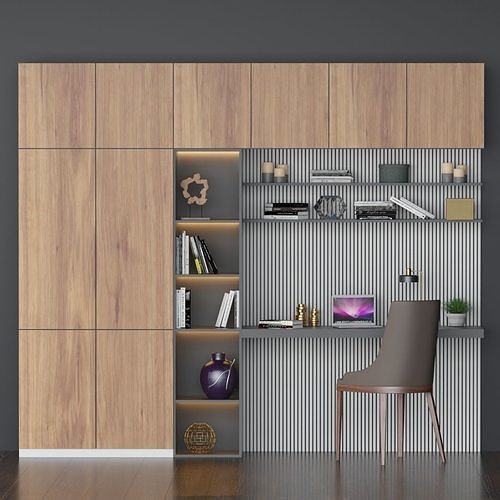 work place 001 3D model