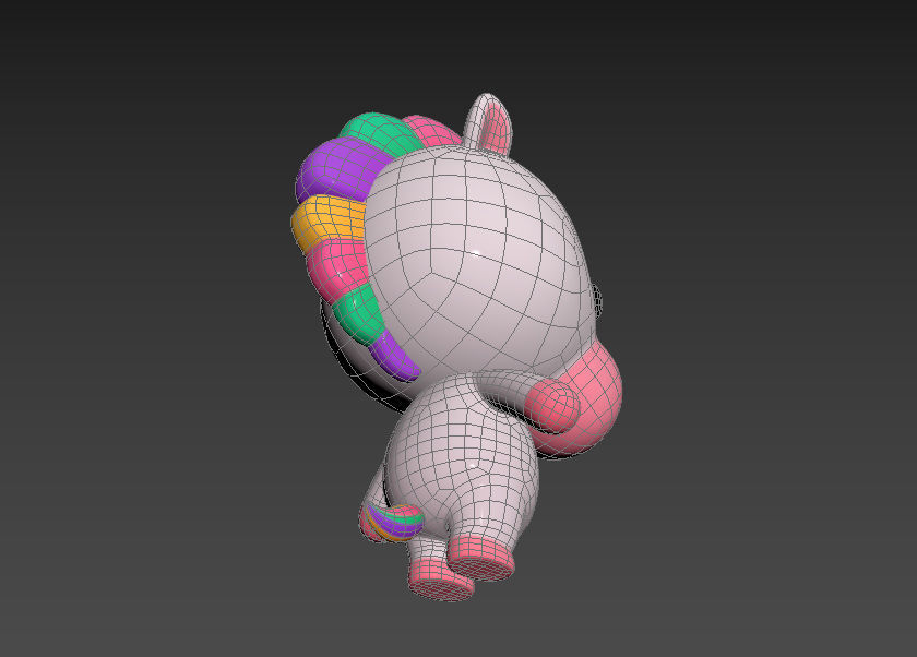 Character035 Unicorn 3D model_15