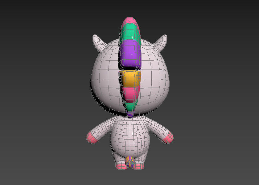 Character035 Unicorn 3D model_16