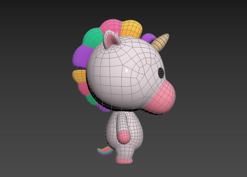 Character035 Unicorn 3D model_14