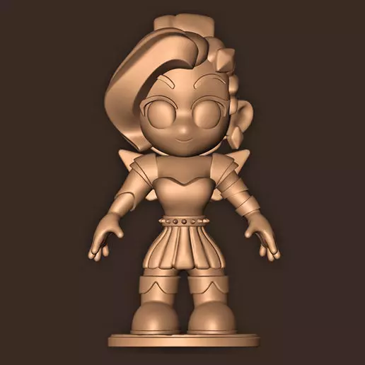 Seraphine league of legends champion spotlight 3D print model
