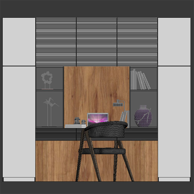 work place 003 3D model_3