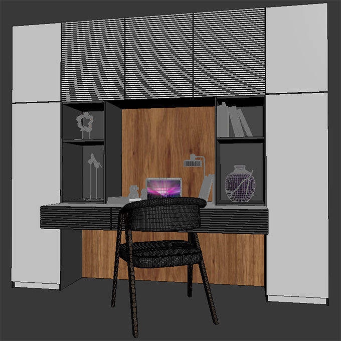 work place 003 3D model_5