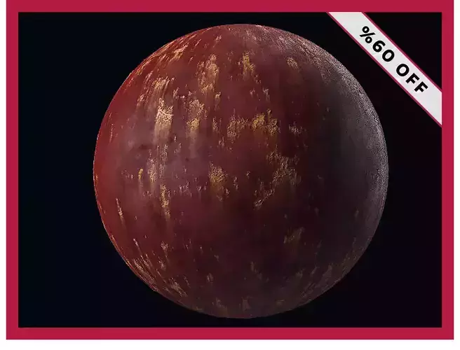 Metal Metallic Steel Seamless PBR Texture Painted Rusty 