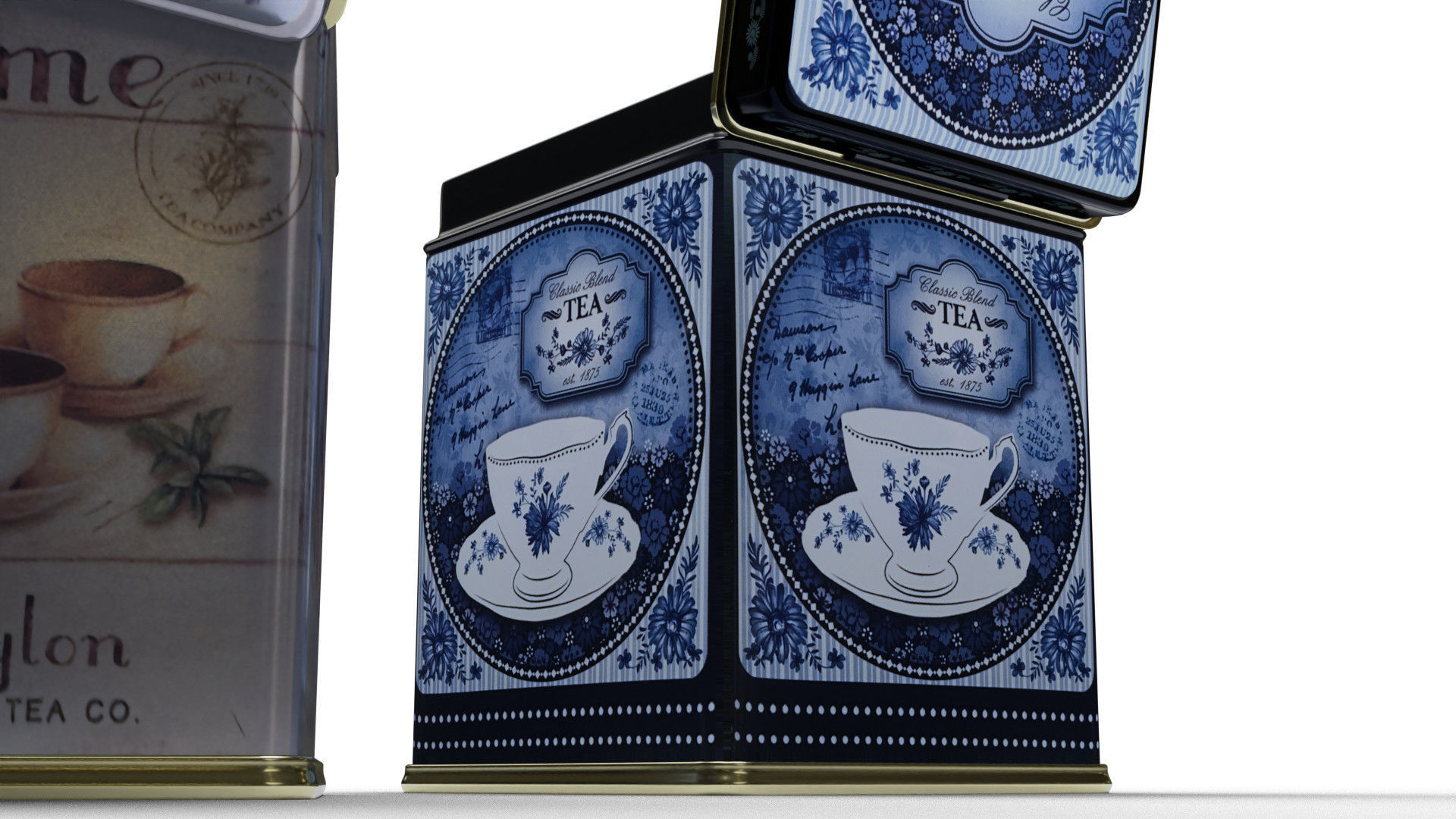 Tin containers 3D model_3