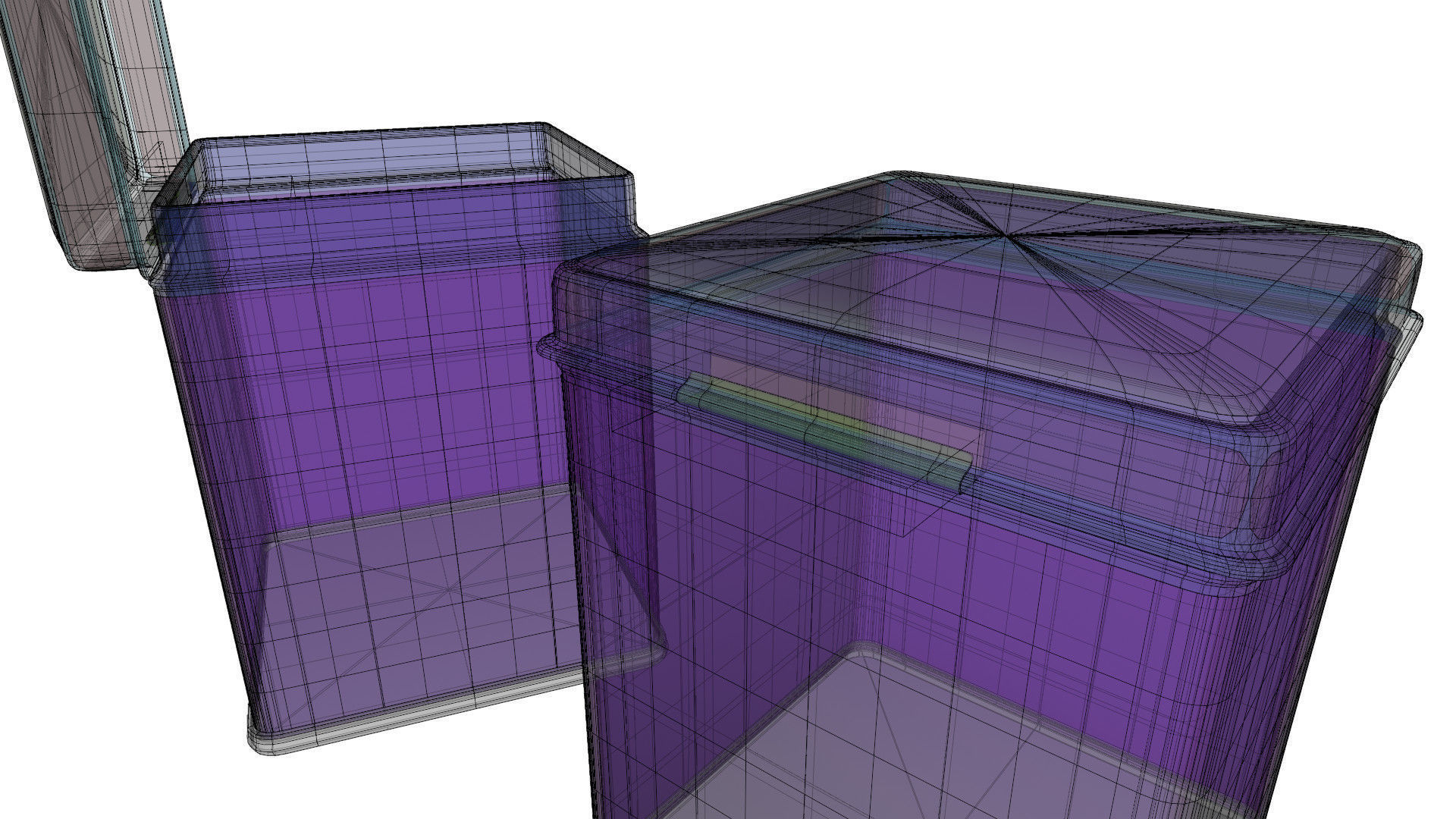 Tin containers 3D model_15