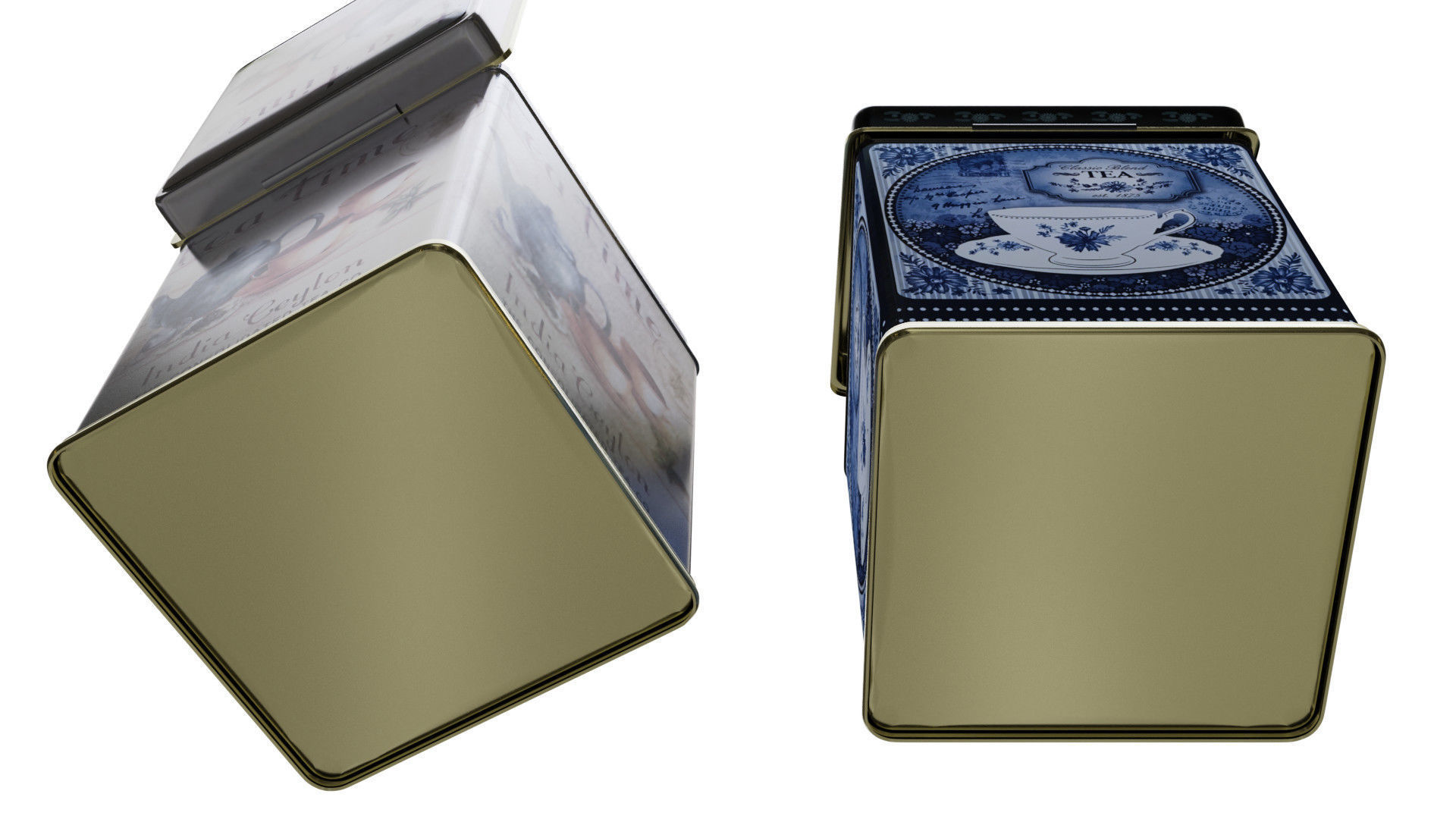 Tin containers 3D model_7