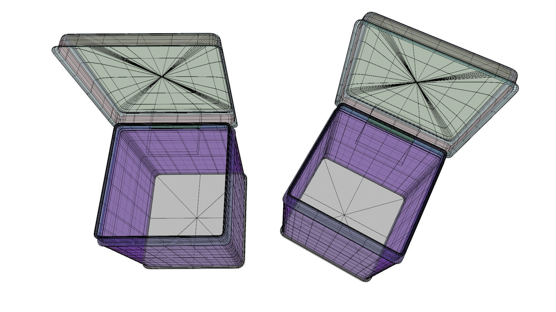 Tin containers 3D model_14
