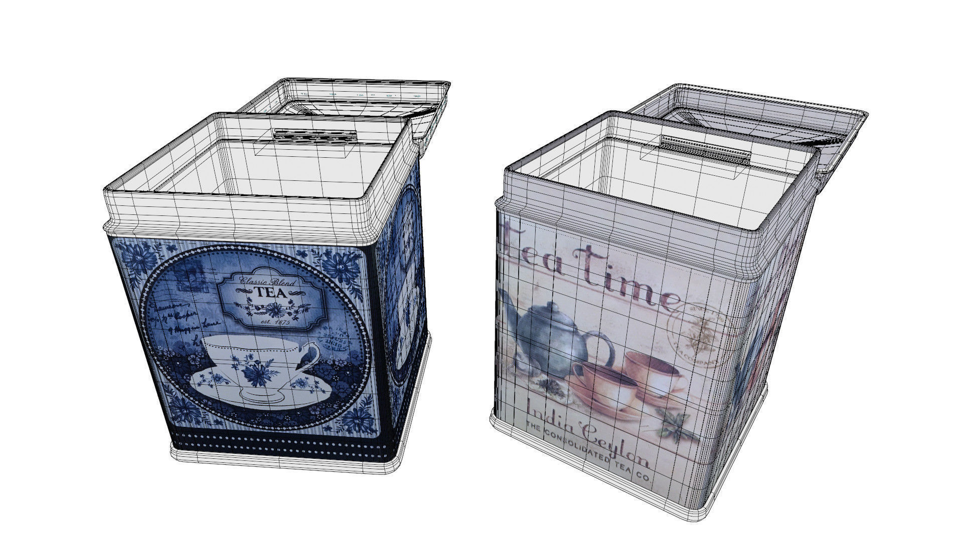 Tin containers 3D model_12