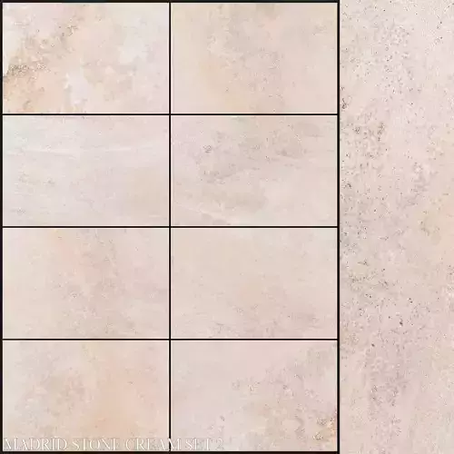 Yurtbay Seramik Madrid Stone Cream Set 2