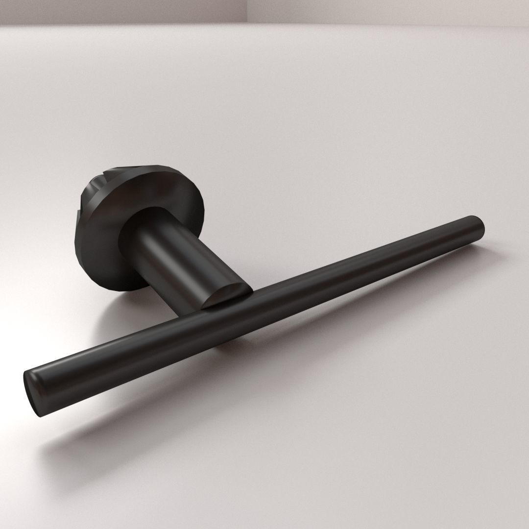 Drill Chuck Key 3D model_2