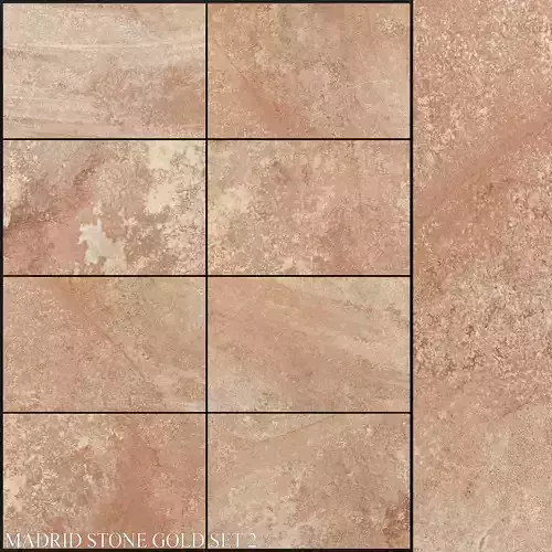 Yurtbay Seramik Madrid Stone Gold Set 2