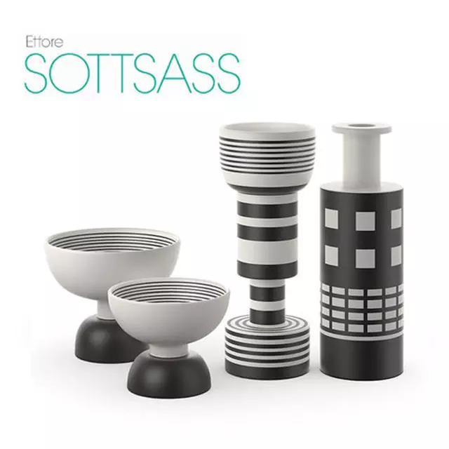 Ettore Sottsass set 01 3D model_0