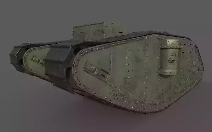 Mark IV FEMALE 3D model