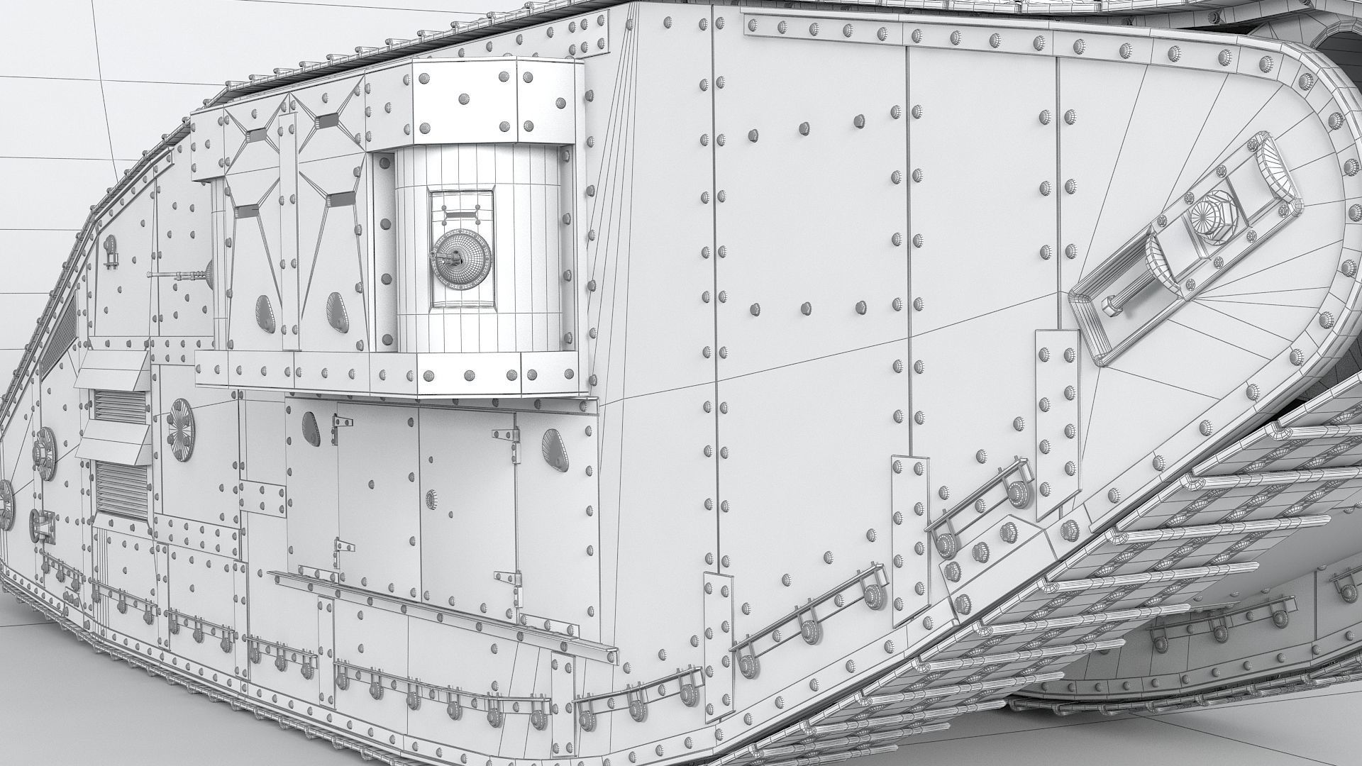 Mark IV FEMALE 3D model_19